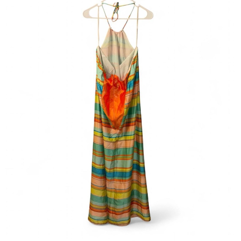 Ann Taylor Multicolor Striped Maxi Dress - Picture 2 of 8